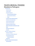 PACIFIC MEDICAL TRAINING Bloodborne Pathogens