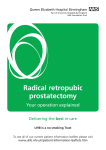 Radical retropubic prostatectomy - University Hospitals Birmingham