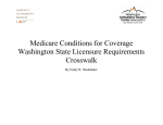 Medicare Conditions for Coverage Washington State