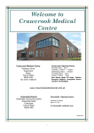 CMC Practice Booklet - Crawcrook Medical Centre