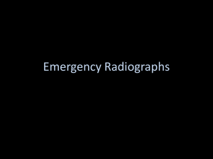 Emergency Radiographs