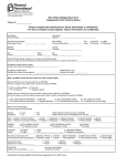 pregnancy evaluation medical record form