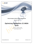 Optimizing Ophthalmic CE ANDA Trials