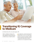 Transitioning IG Coverage to Medicare