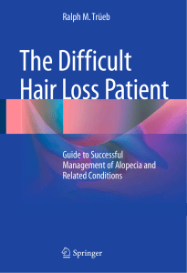 Ralph M. Trüeb Guide to Successful Management of Alopecia and