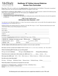 MedStudy 16th Edition Internal Medicine Review Core Curriculum