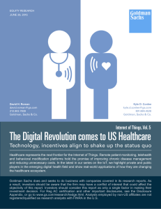 The Digital Revolution comes to US Healthcare