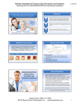 Nutrition Guidelines for Pressure Ulcer Prevention and Treatment