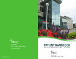 patient handbook - Mercy Medical Center