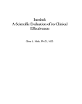 Inositol: A Scientific Evaluation Of Its Clinical Ef F E C T