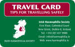 travel card - Irish Haemophilia Society