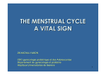 the menstrual cycle a vital sign