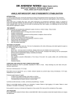 ANKLE ARTHROSCOPY AND SYNDESMOTIC STABILISATION