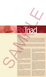 RxTriad - Volume 10, Number 9 - International Journal of