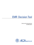 EMR Decision Tool - American Gastroenterological Association