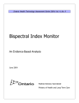 Bispectral Index Monitor