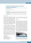 Extravasation Injury of the Upper Limb by Intravenous Clindamycin