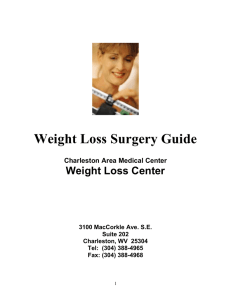 Weight Loss Surgery Guide