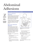 Abdominal Adhesions - Digestive Disease Associates