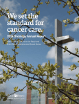 We set the standard for cancer care.