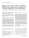 Retrospective Cohort Study of Diabetes Mellitus and