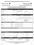prescription drug medication request form fax to 1-866