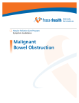 Malignant Bowel Obstruction
