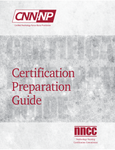 Certification Preparation Guide - Nephrology Nursing Certification