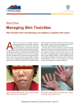 Managing Skin Toxicities