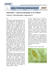 Heterodera: a spurious passenger or an irritator?