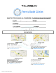WELCOME TO - Provis Rudd Clinic