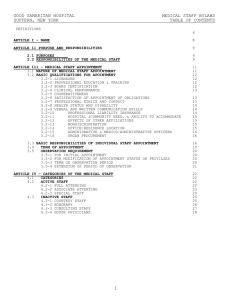 good samaritan hospital medical staff bylaws