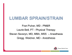 Physical Therapy Steven Severyn, MD, MBA, MSS – Anesthesia
