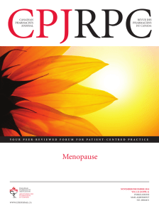 Menopause - Dossier Communications