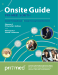 Onsite Guide - Pri-Med