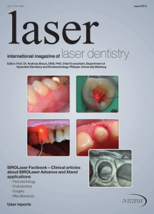 international magazine of laser dentistry