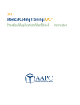 Medical Coding Training:  CPC® Practical Application Workbook—Instructor