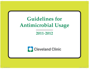 Guidelines for Antimicrobial Usage 2011 CVR(AMUG12).indd   1