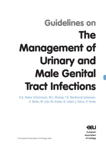 The Management of Urinary and Male Genital