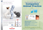Companion Animal Practice The European Journal of give them CALM