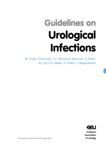 Urological Infections Guidelines on M. Grabe (Chairman), T.E. Bjerklund-Johansen, H. Botto,