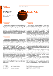 Chronic Pelvic Pain in Men Review