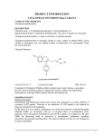 PRODUCT INFORMATION CITALOPRAM WINTHROP 20mg TABLETS