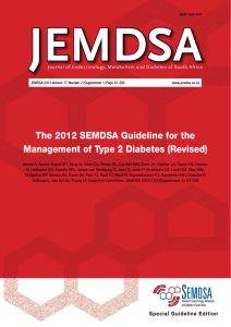JEMDSA The 2012 SEMDSA Guideline for the
