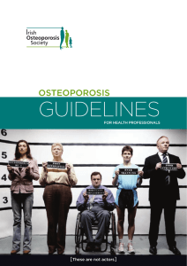 Guidelines OsteOpOrOsis [ ]