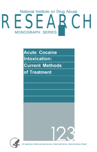 RESEARCH 123 Acute Cocaine Intoxication: