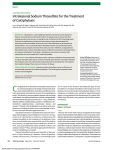 Intralesional Sodium Thiosulfate for the Treatment of Calciphylaxis