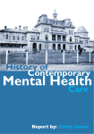 Mental Health History of Care Contemporary