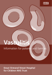 Vasculitis Information for patients and families Great Ormond Street Hospital