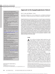 Approach to the Hypophosphatemic Patient